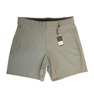 NWT NOBULL Men's 7” Golf Short Tan Size 34